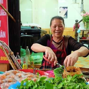 Tổng hợp- Ăn vặt Bánh Bột Lọc Chan Nước - Hồng Mai