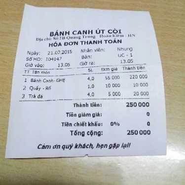 Tổng hợp- Ăn vặt Bánh Canh Ghẹ Út Còi