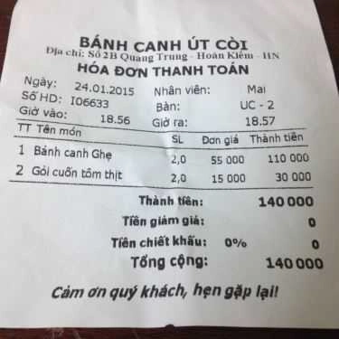 Tổng hợp- Ăn vặt Bánh Canh Ghẹ Út Còi