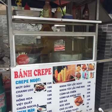 Thực đơn- Ăn vặt Bánh Crepe - Trần Bình