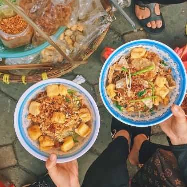 Món ăn- Ăn vặt Bánh Đa Trộn - Vườn Hoa Quán Thánh
