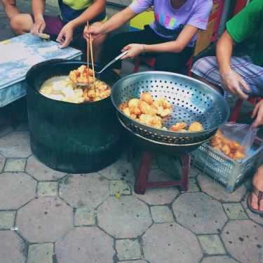 Tổng hợp- Ăn vặt Bánh Đùi Gà & Bánh Bao Chiên