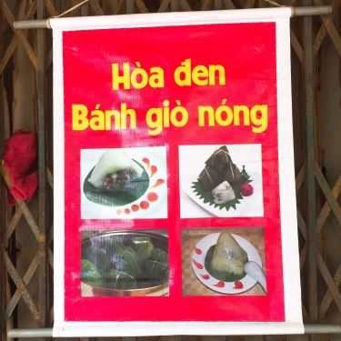 Thực đơn- Ăn vặt Hoà Đen - Bánh Giò Nóng