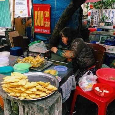 Tổng hợp- Ăn vặt Bánh Gối & Há Cảo - Trung Tự