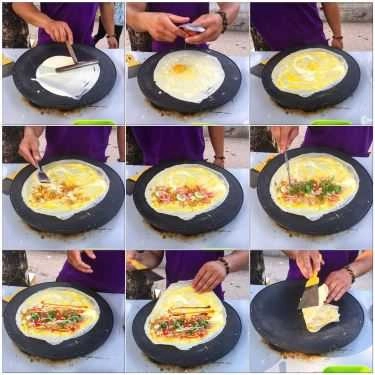 Món ăn- Ăn vặt Bánh Kếp Thái - Chùa Láng
