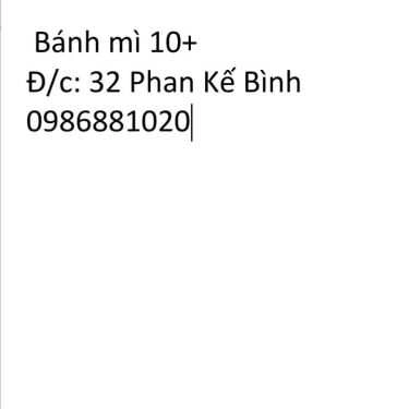 Tổng hợp- Ăn vặt Bánh Mì 10+