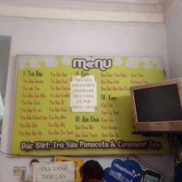 Thực đơn- Cafe Trà Sữa Meomeo