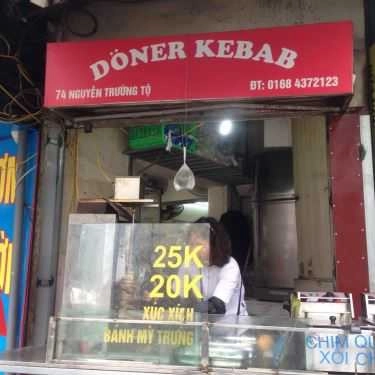 Thực đơn- Ăn vặt Bánh Mì Doner Kebab - Nguyễn Trường Tộ