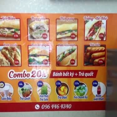 Thực đơn- Ăn vặt Bánh Mì Gà Mái