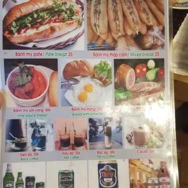 Thực đơn- Ăn vặt Bánh Mì Lãn Ông - Kim Mã