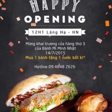 Tổng hợp- Ăn vặt Bánh Mì Minh Nhật - Láng Hạ