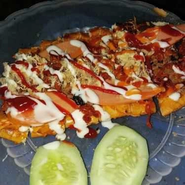 Món ăn- Ăn vặt Bánh Mì Nướng Muối Ớt - Tạ Quang Bửu