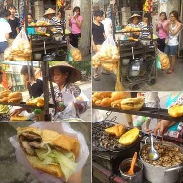 Tổng hợp- Ăn vặt Kim Oanh - Bánh Mì Bơ Mật Ong & Thịt Xiên Nướng