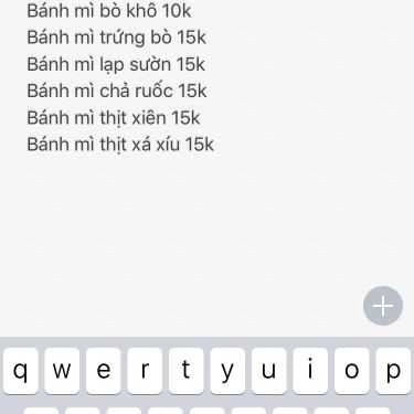 Thực đơn- Ăn vặt Bánh Mì Phố Cổ - Thành Công