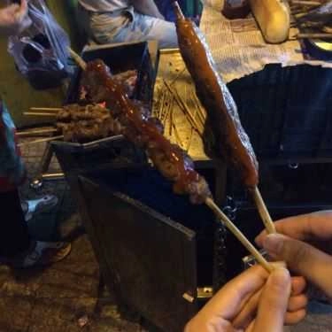 Món ăn- Ăn vặt Bánh Mì Thịt Xiên - Chợ Hàng Da