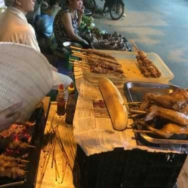 Món ăn- Ăn vặt Bánh Mì Thịt Xiên - Chợ Hàng Da