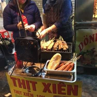 Tổng hợp- Ăn vặt Bánh Mì Thịt Xiên - Hàng Buồm