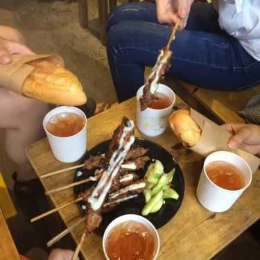 Món ăn- Ăn vặt Bánh Mì Thịt Xiên Nướng - Chùa Láng