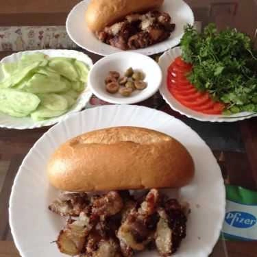 Món ăn- Ăn vặt Bánh Mì Thịt Xiên Nướng - Ngõ Bảo Khánh