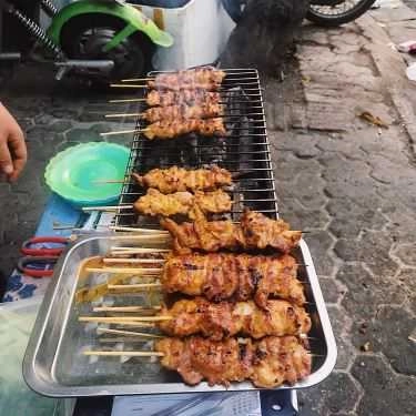 Món ăn- Ăn vặt Bánh Mì Thịt Xiên Nướng - Trần Nhân Tông