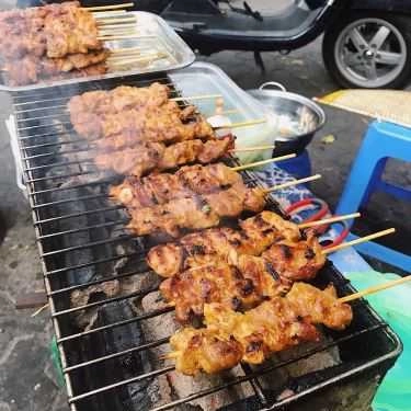 Món ăn- Ăn vặt Bánh Mì Thịt Xiên Nướng - Trần Nhân Tông