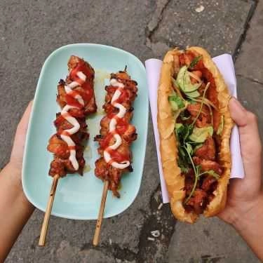 Món ăn- Ăn vặt Bánh Mì Thịt Xiên Nướng U Thủy