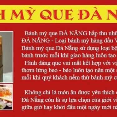 Món ăn- Ăn vặt Bánh Mì Que Đà Nẵng - Chính Kinh