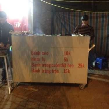 Thực đơn- Ăn vặt Bánh Xèo Nem Lụi E1