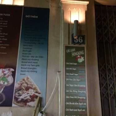 Thực đơn- Bảo An - Cafe & Chè Đà Nẵng