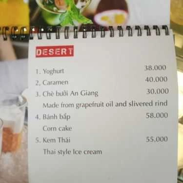 Thực đơn- Baron Coffee