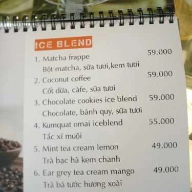 Thực đơn- Baron Coffee