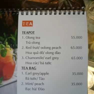Thực đơn- Baron Coffee
