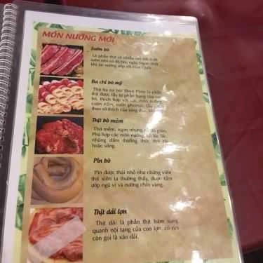 Thực đơn- Quán Nhậu BBQ Bụi - Bia Tự Do
