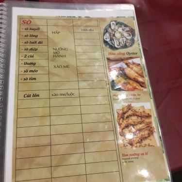 Thực đơn- Quán Nhậu BBQ Bụi - Bia Tự Do
