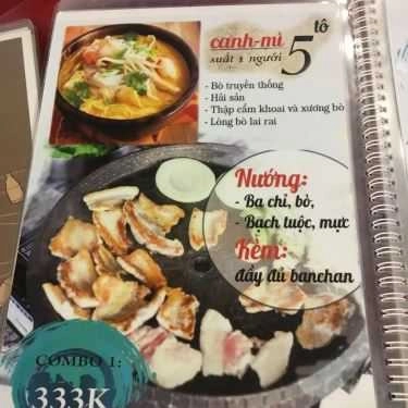 Thực đơn- Quán Nhậu BBQ Bụi - Bia Tự Do