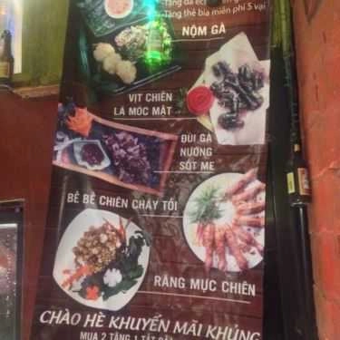 Thực đơn- Quán Nhậu Beer 2Ku - Lương Ngọc Quyến