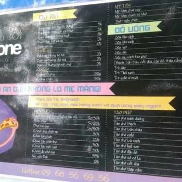 Thực đơn- Beone 101 - Đồ Ăn Vặt