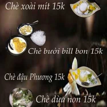 Thực đơn- Bếp Vân Phương - Các Món Ăn Vặt
