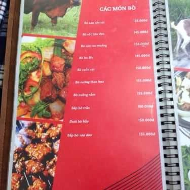 Thực đơn- Quán Nhậu Bia Hơi Hải Hói