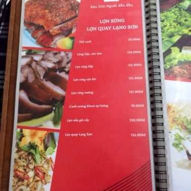 Thực đơn- Quán Nhậu Bia Hơi Hải Hói