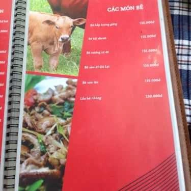 Thực đơn- Quán Nhậu Bia Hơi Hải Hói