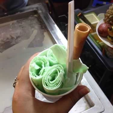Món ăn- Cafe Bibo - Kem Cuộn