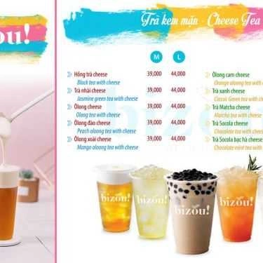 Thực đơn- BiZOU Delicious - Tea & Coffee