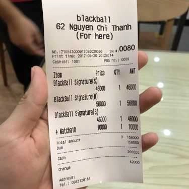 Tổng hợp- Cafe BlackBall - Chè & Trà Sữa Đài Loan - Nguyễn Chí Thanh