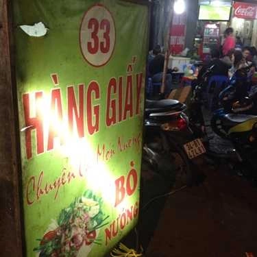 Tổng hợp- Ăn vặt Bò Nầm Nướng Bà Hoa