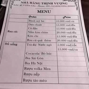 Tổng hợp- Ăn vặt Thịnh Vượng - Bò Nầm
