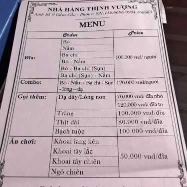 Tổng hợp- Ăn vặt Thịnh Vượng - Bò Nầm