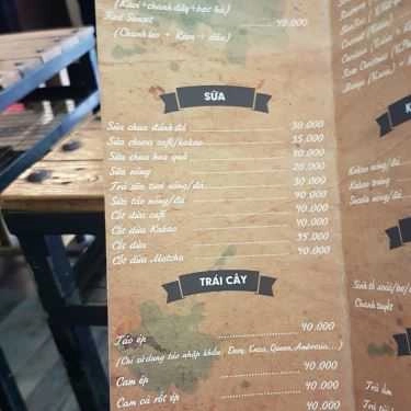 Thực đơn- Book Coffee Shop