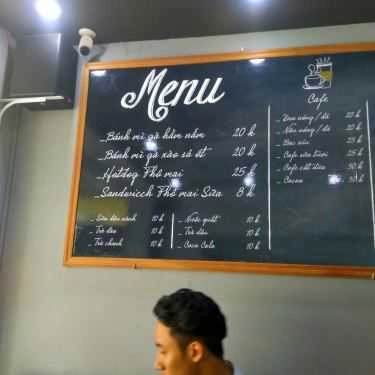 Thực đơn- Cafe Breadkafe