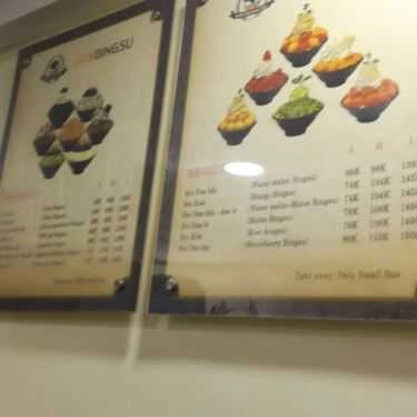 Thực đơn- Cafe Brobingsu - Nguyễn Phong Sắc